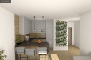 Długa - projekt kuchni