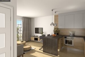 Długa - projekt kuchni