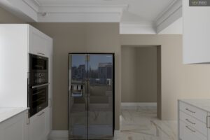 Murowana - projekt kuchni