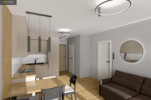 Projekt ul. Herbsta – Nowoczesne meble na wymiar we Wrocławiu